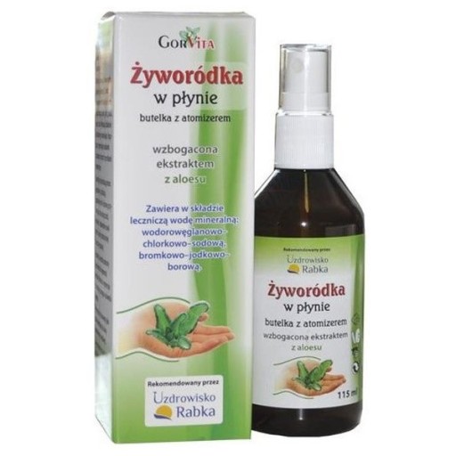 Gorvita tekuté aloe vera 115 ml