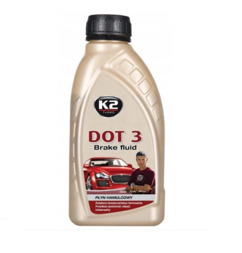 BRZDOVÁ KVAPALINA K2 DOT-3 DOT 3 500ML CHORZÓW