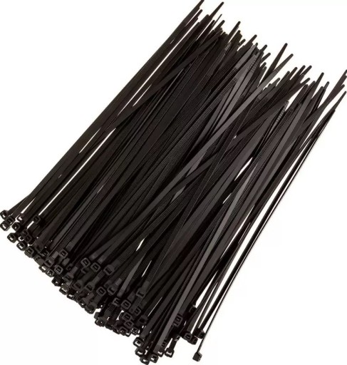 SVOJKY KÁBLOVÉ 4,8X300MM 100ks ČIERNA