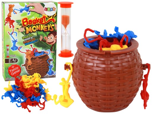 Basket of Monkeys Arkádová hra Falling Monkeys