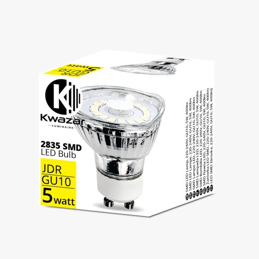 SMD GU10 LED žiarovka 5W PREMIUM GLASS, neutrál