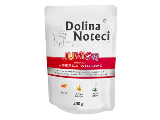 DOLINA NOTECI PREMIUM JUNIOR HOvädzie SRDCE 300G