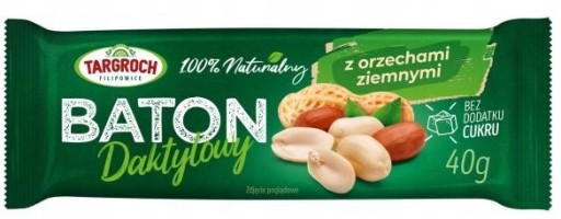 Targroch datľová tyčinka s arašidmi Arašidy 40g