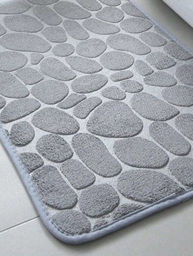 KÚPEĽŇOVÝ KOBEREC PROTIŠMYKOVÝ KOBEREC Mäkká KOBEREC ŠEDÁ ABSORBNÁ 50 x 80
