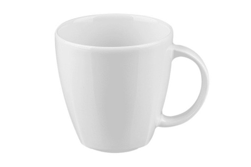 Porcelánový hrnček Lubiana Victoria biely, 300 ml
