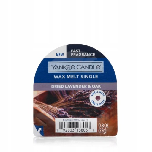 Yankee Candle Classic vosk sušený levanduľový dub 22g