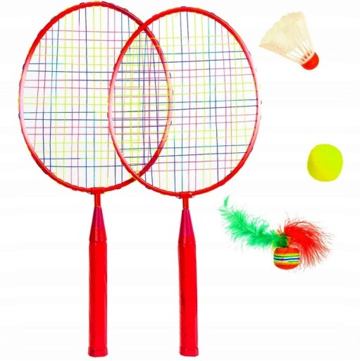 PEVNÝ KOVOVÝ BADMINTON + STRELECKÝ SET