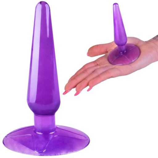 SLIM ANAL PLUG Sexuálny análny kolík na prísavke