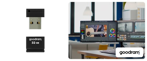 Pendrive GOODRAM 32GB UPI2 USB 2.0 čierny