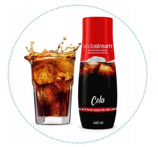 Soda Stream CONCENTRATE do vody COLA sirup 440ml