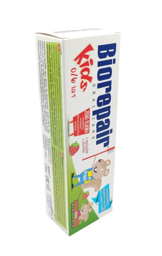 Biorepair Oral Care Pasta Kids-Strawberry 0-6 50ml