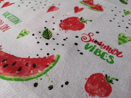 Utierka na kuchynské utierky 45x70 vodové melóny