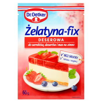 DR. oetker želatínovo-fixový dezert 60g