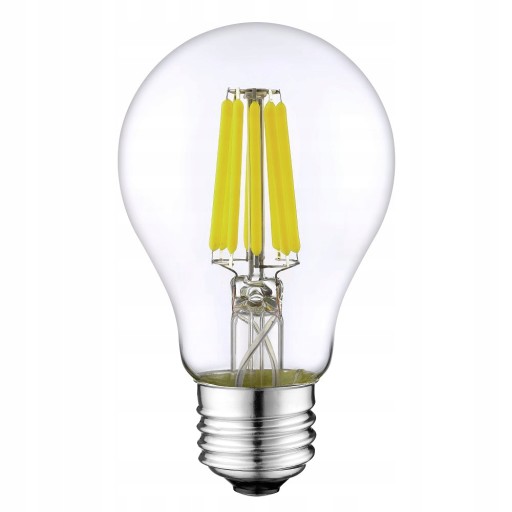 E27 LED ŽIAROVKA ŽIAROVKA 6W STUDENÁ BIELE EDISON A60