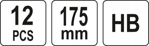 SADA TESÁRSKYCH CUŽEB 12 KS 175MM HB