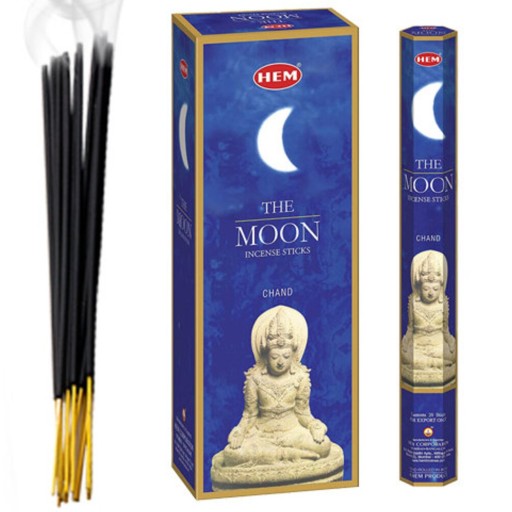 Indické vonné tyčinky Aro Moon 20 kusov HEM