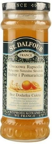 ST.DALFOUR Ovocná Rhapsody pomaranč, zázvor 284 g