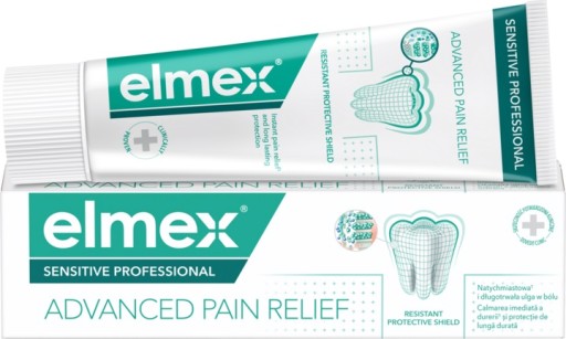 ELMEX SENSITIVE ZUBNÁ PASTA PRE HYPERCITLIVOSŤ ADVANCED PAIN TIP 75ml