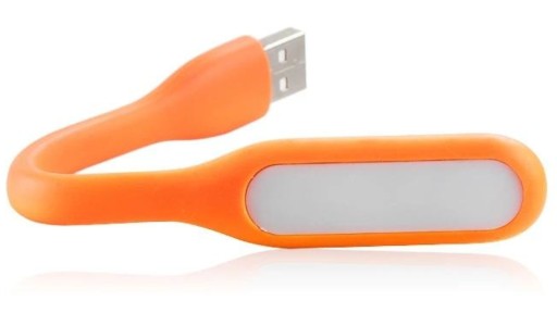 2x SILIKÓNOVÁ USB LED LAMPA FLEXIBILNÉ BIELE SVETLO RÔZNE FARBY ÚSPORNÉ
