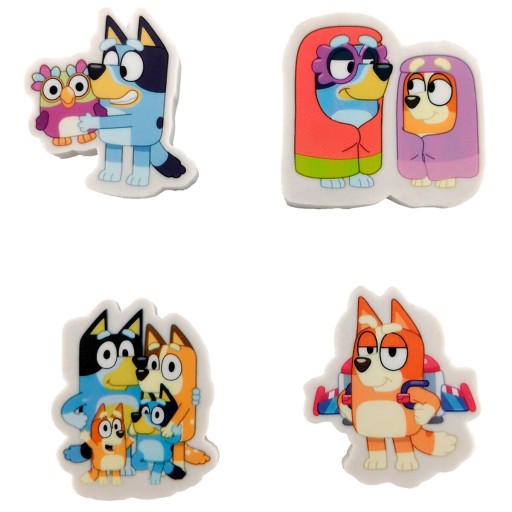BLUEY gumy 4 ks