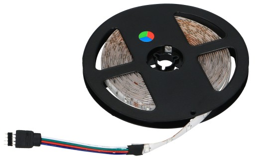 VODEODOLNÝ SMD LED PÁS 5M RGB FAREBNÝ + DIAĽKOVÉ OVLÁDANIE