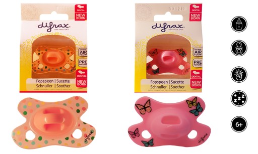 DIFRAX ANATOMICKÝ TAKTER 0-6M x2