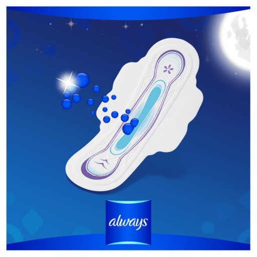 Hygienické vložky Always Ultra Day & Night s krídlami 14 kusov