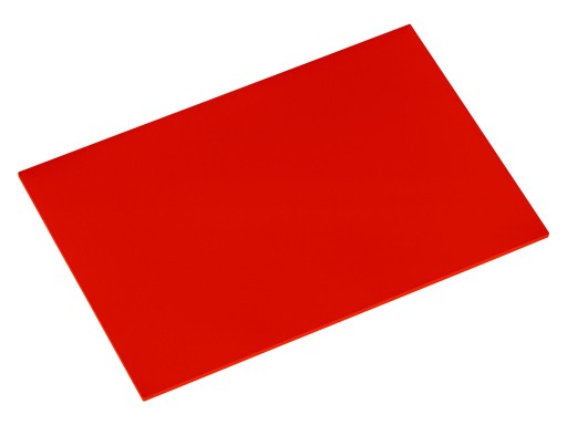 Plexisklo PLEXI ČERVENÉ rezané na rozmer 3mm LESK štandardné formáty