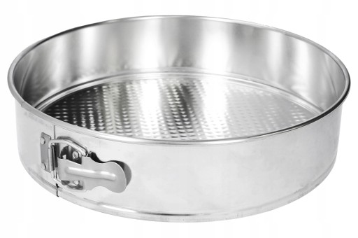 Plech na pečenie CAKE TILE, okrúhla forma, 26 cm, odnímateľné strieborné dno
