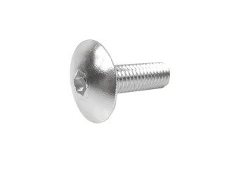 Plastové skrutky kapotáže 6mm strieborná 20mm cbr vtr cbf