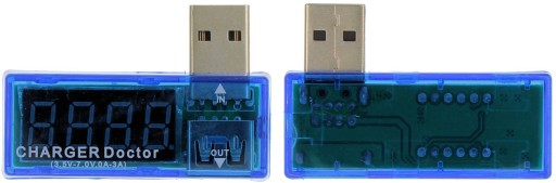 USB METER NABÍJANIA NAPÄTIA AKTUÁLNY VOLTMETER