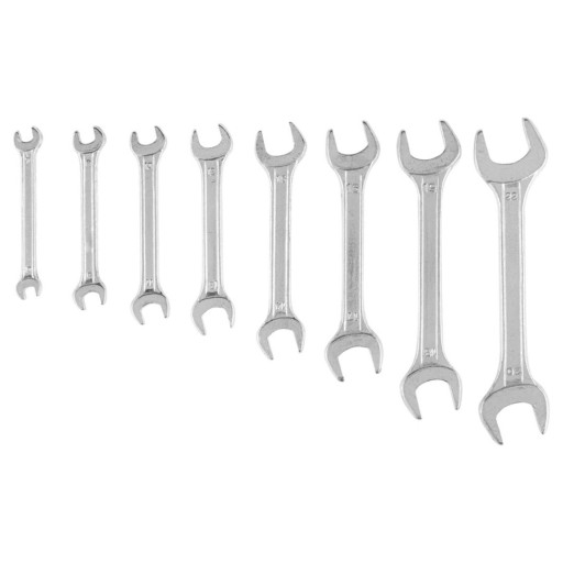 Obojstranné vidlicové kľúče TopTools 8 ks. 6-22 mm