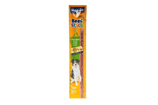 Vitakraft Beef Stick Kabanos pochúťka pre psov Zelenina 12g