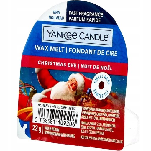 YANKEE CANDLE CHRISTMEM EVE vonný vosk Christmas Eve