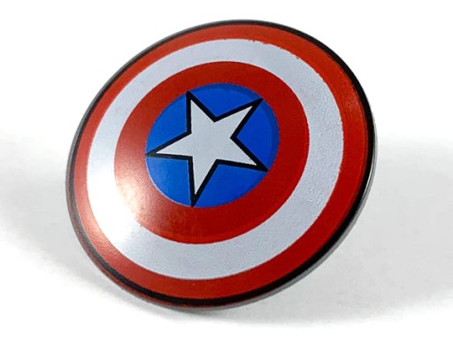 LEGO 75902pb13 S Heroes Captain America's Shield (1g)