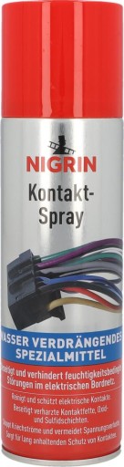 NIGRIN KONTAKT-SPRAY NA ČISTENIE ELEKTRICKÝCH KONTAKTOV