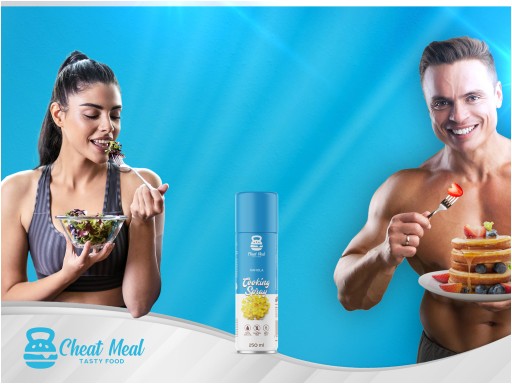 REKOVÝ OLEJ v spreji na vyprážanie 250 ml sprej na varenie - Cheat Meal KETO