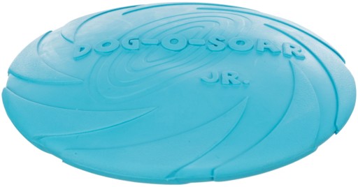 FRISBEE Lietajúci kotúč hračka PSA HĽADANIE 18 cm HADACÍ TANIER Gumová podšálka