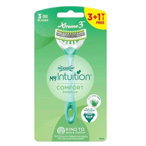 WILKINSON My Intuition Xtreme3 Comfort holiace strojčeky pre ženy 4 ks