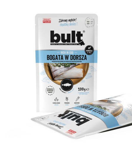 BULT OBEDOVÉ JEDLO BOHATÉ NA TRESKU 100G VRECKO