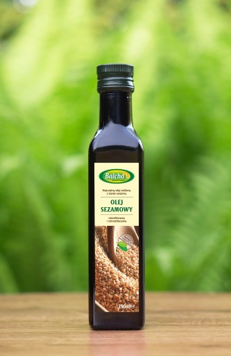 ZDRAVÝ a VŽDY ČERSTVÝ Balcho SEZAMOVÝ OLEJ 250ml, LISOVANÝ ZA STUDENA