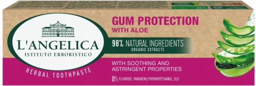 Zubná pasta L'Angelica s aloe 75 ml