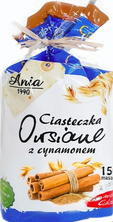 Ania ovsené sušienky so škoricou 150g