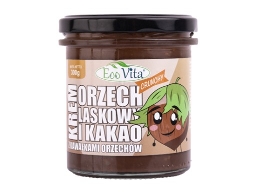Orieškový krém a kakaové chrumkanie! BEZ CUKRU 300 g