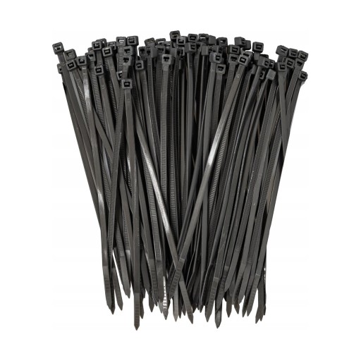 SVORKY, SILNÉ SVORKY, KÁBLOVÉ VIAZAČKY, ČIERNA, 4x100mm, 50 KS.