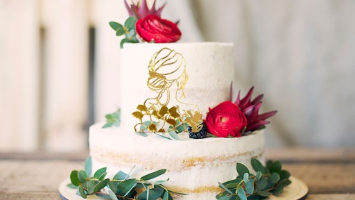 SIDE CAKE TOPPER BRIDGE PARTY WOMAN