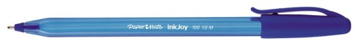 Paper-Mate Inkjoy 100 guľôčkové pero Modré 10 ks