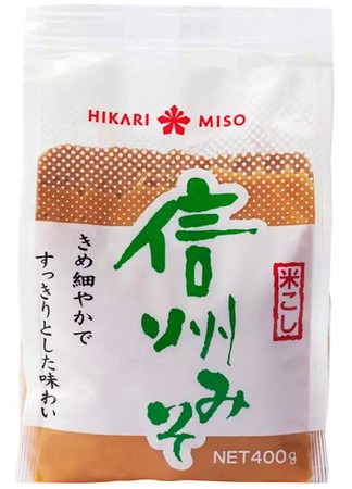 Shinshu Shiro Miso pasta, ľahká 400g - Hikarimiso