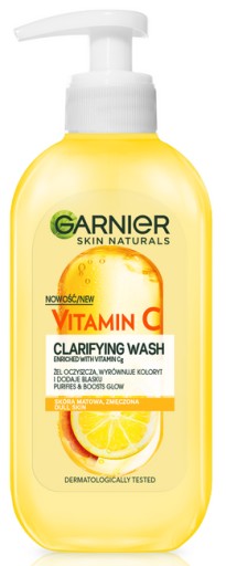 Garnier Čistiaci gél na tvár s vitamínom C 200