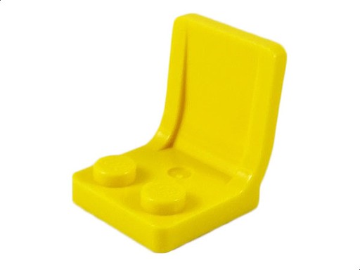 LEGO Sedadlo stoličky žltá žltá 4079b